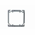 Pass & Seymour Electrical Box Cover, 2 Gang, Square RC2